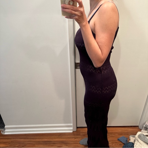 Anthropologie Maxi Dress Small Spaghetti Straps - Picture 4 of 6